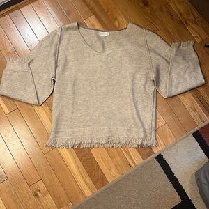 Altar’d State Tan/Cream Sweater Size XS